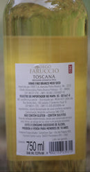Branco Borgo Faruccio Toscana IGT 2022 – O Frescor Vibrante do Sol da Toscana