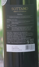 Sottano Reserva de Familia Malbec 18M Carvalho Francês