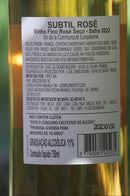 Subtil Rosé Safra 2022