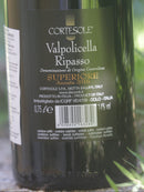 Cortesole Valpolicella Ripasso • Superiore DOC • Itália • Safra 2016